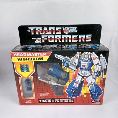 Transformers G1 Retro Walmart Exclusive Headmaster Highbrow New Sealed 