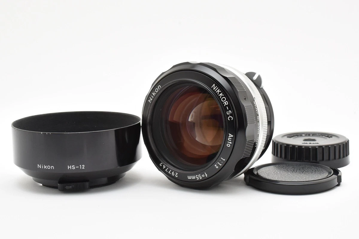 Nikon NIKKOR f/1.2 Camera Lenses 55mm Focal for sale | eBay