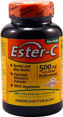 2 X American Health Ester-C� with Citrus Bioflavonoids -- 500 mg - 120 Vegetari