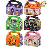Halloween Papp Leckerli Boxen SüßIgkeiten Kekse GeschenktüTen Party 36 StüCk