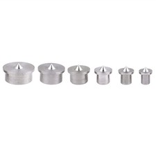 6 Pcs Woodworking Dowel Center Set Stainless Steel For Furniture Panel Marking