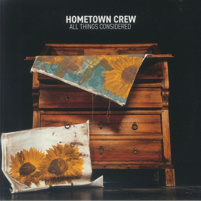 HOMETOWN CREW - All Things Considered - green & black marbled vinyl LP + insert