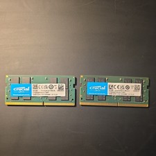 Crucial CT32G4SFD832A.C16FF 64GB Kit (2 x 32GB) DDR-4 3200 MHZ SODIMM Notebook
