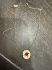 18K Rose Gold Compass Necklace 18” Chain — photo 1