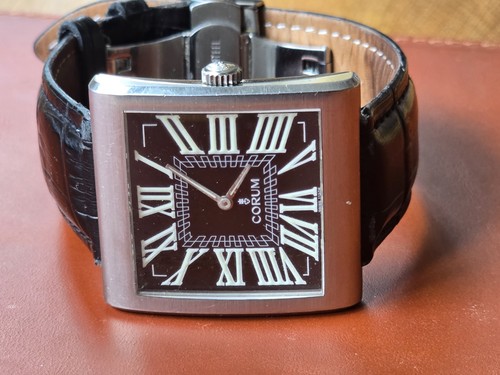 Reloj Hombre Corum Buckingham Raro Cuarzo Ref 138.181.20 Edición Limitada - Imagen 3 de 13