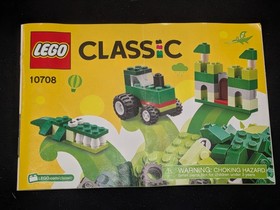 LEGO 10708 Green Creativity Box 100% Complete with Instructions