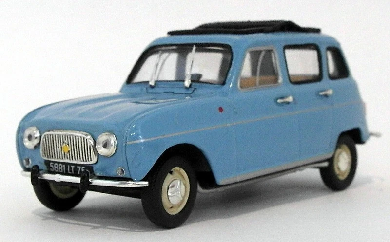 Matchbox 1/43 Scale Metal Model VEM07-M - 1962 Renault 4L - Blue - Image 3 of 4