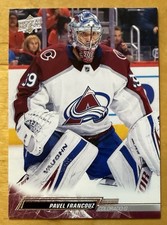 2022-23 Upper Deck #45 Pavel Francouz Colorado Avalanche Hockey Card NM