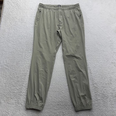 Fourlaps Radius Jogger Mens Large Sage Green Nylon Spandex Athletic Pants 1063