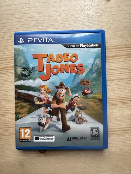 PSVITA - Tadeo Jones - PlayStation Vita game  PAL España SPANISH EXCLUSIVE game