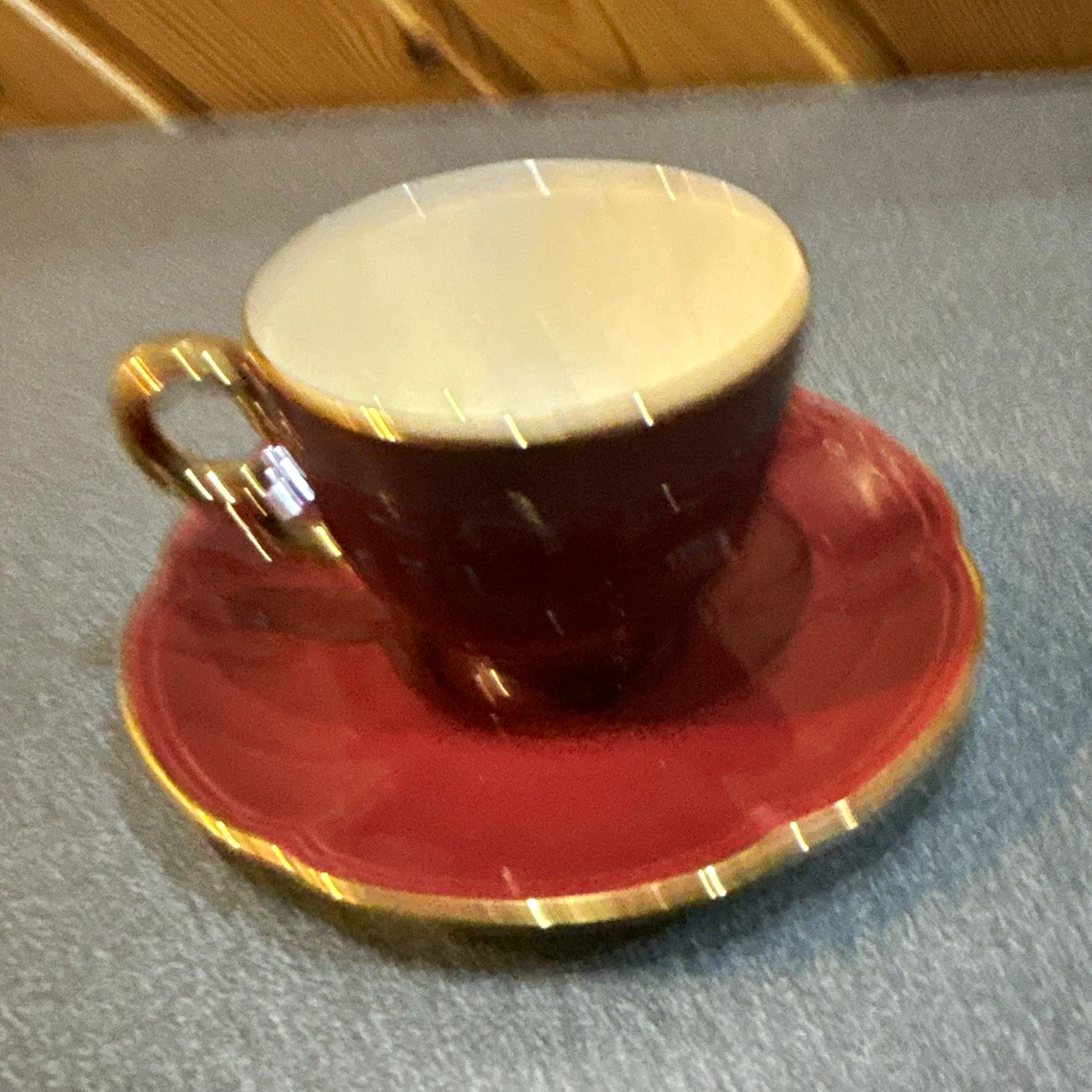 Red Tea Cups & Saucer Sets for sale | eBay