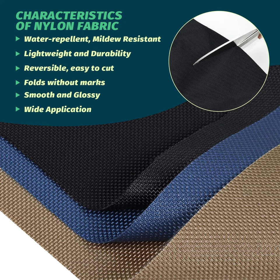 Heavy-Duty 840D Nylon Canvas Waterproof PU Coating Outdoor Awning Cover Material - image 4 of 4