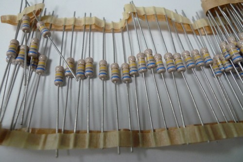 Resistor Metal Film Philips 5% X5 Off Original Vintage Resistors Drop Down Menu - Picture 544 of 657
