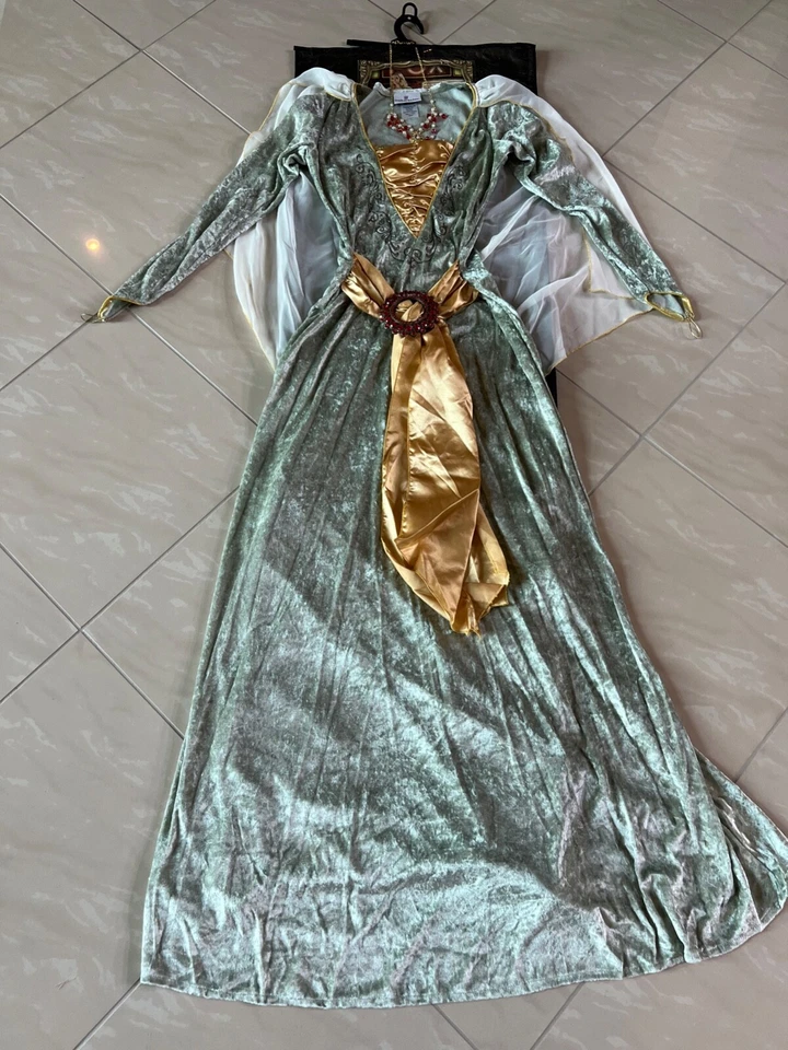 #2432 Disfraz de doncella medieval completo incharacter mediano Foto 3 de 4