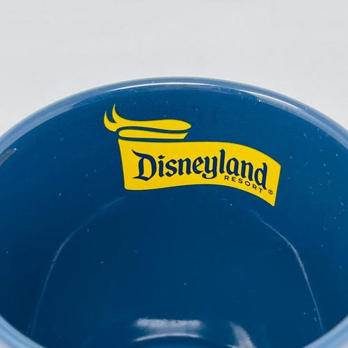 NEW Disneyland Resort 2015 Coffee Mug Blue Ceramic Jumbo Mickey Mouse Tinkerbell - Picture 13 of 14