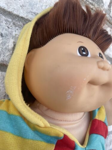 Cabbage Patch 1989 Boy Red Hair Designer Doll Jogging Outfit - Picture 7 of 24