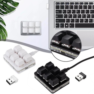 Keypad DIY With 6 Keys Typec Interface Wireless Customizable Keyboard l U9P1