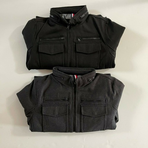 NWT Tommy Hilfiger Men's Wool Blend Coat Filled Performance Heavy Bomber Jacket - 第 1/23 張圖片