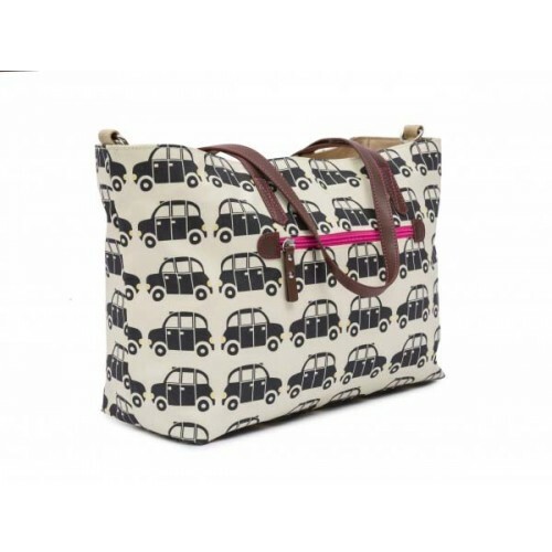 pink lining changing bag