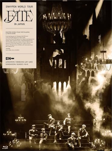 ENHYPEN WORLD TOUR 'FATE' IN First Limited Edition PHTOCARDBOOK Japan Blu-ray