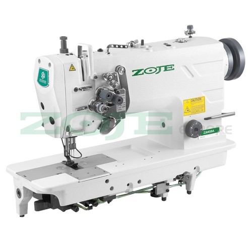 ZOJE Industrial Sewing Machine 2 Needle Stitch Shut Off Needles