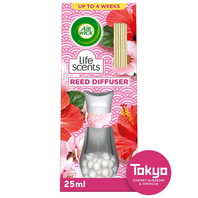 Air Wick Reed Diffuser Lufterfrischer hält bis zu 4 Wochen 25ml - Tokyo