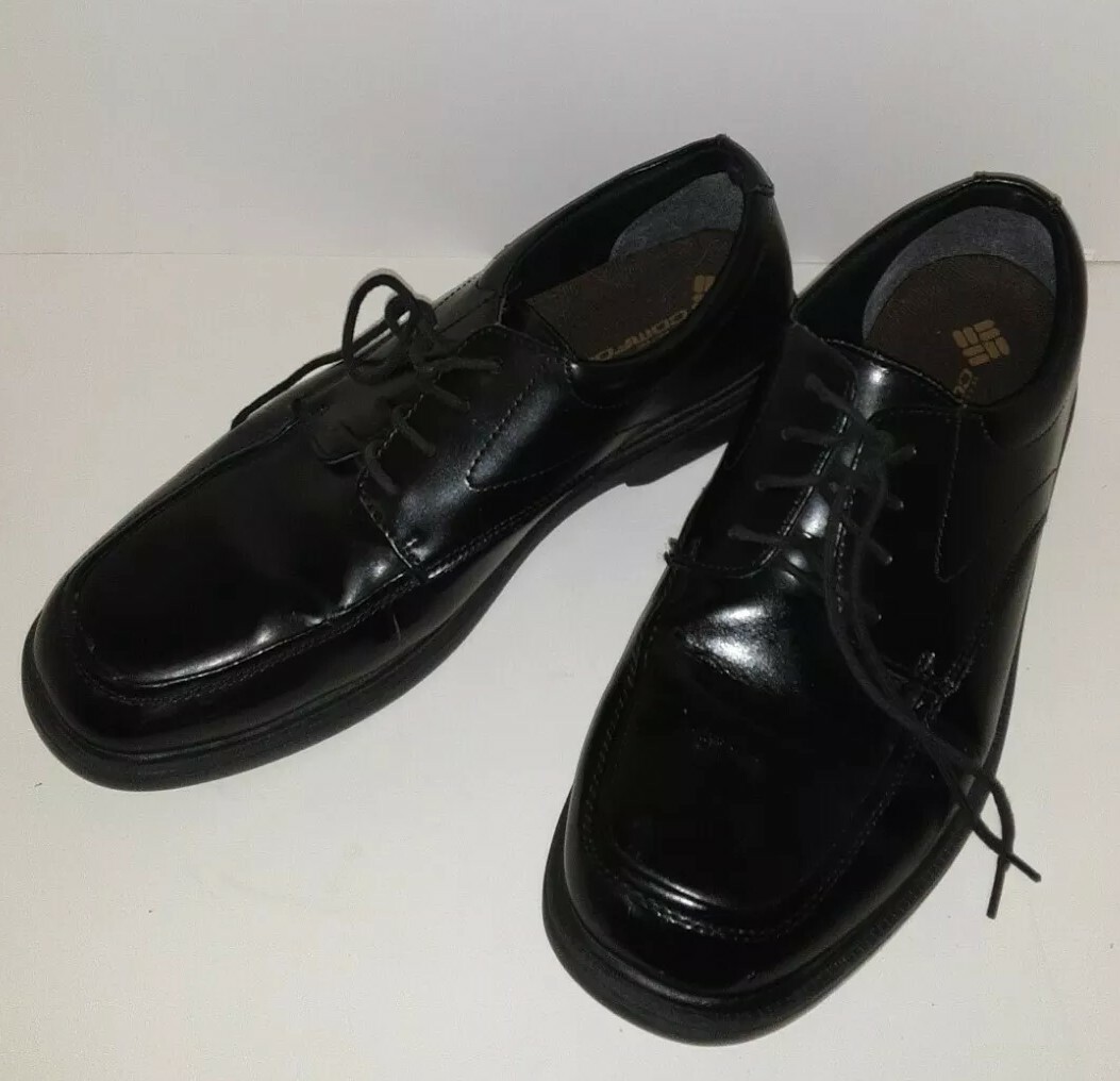 SAOLA Scarpa Oxford Nunn Bush nera da uomo taglia 9M comoda supporto tomaia in pelle 81425 001