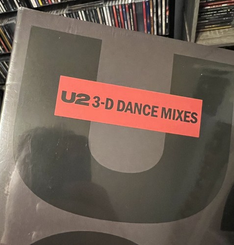 U2 -3-D Dance Mixes Ltd Edition 12” Vinyl Fan Club Only Release - New & Sealed - Picture 4 of 4