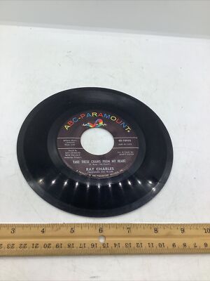 Ray Charles 45 - Take These Chains From My Heart & No Letter Today - 45-10435