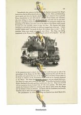 Palace Yard Stairs, London, England, Book Illustration (Print), c1870