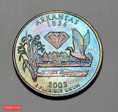 【ビンテージ】新品未開封 2003年 アーカンソー州ロールQuarter 2003 D ARKANSAS STATE QUARTER Choice Unc From Mint Rolls | eBay