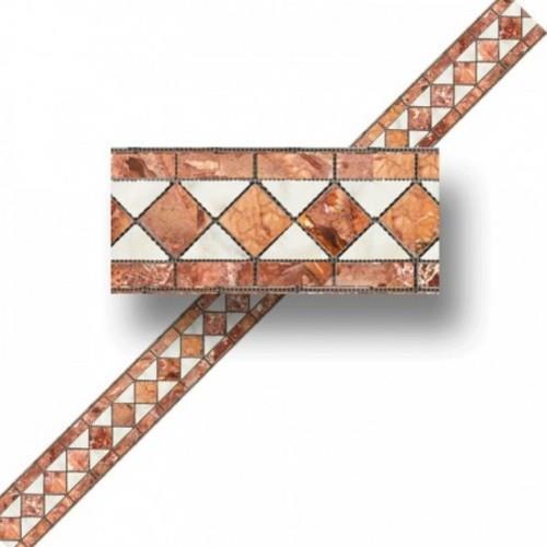 Carta Da Parati In Miniatura Scala 1:12 – Strisce Blu E Crema Stile Regency Per Case Delle Bambole