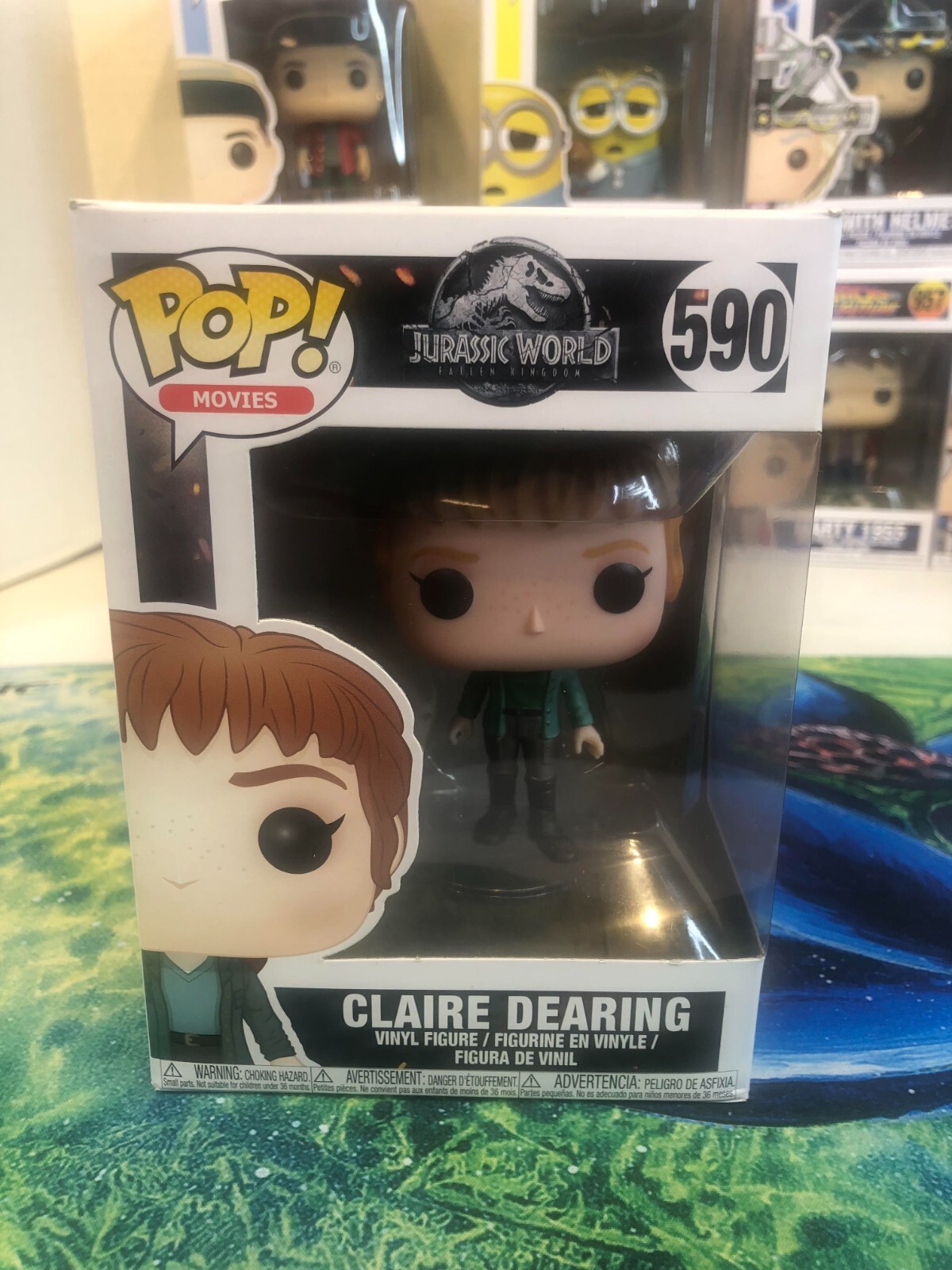 Funko Pop Claire Dearing Jurassic World #590 Nib
