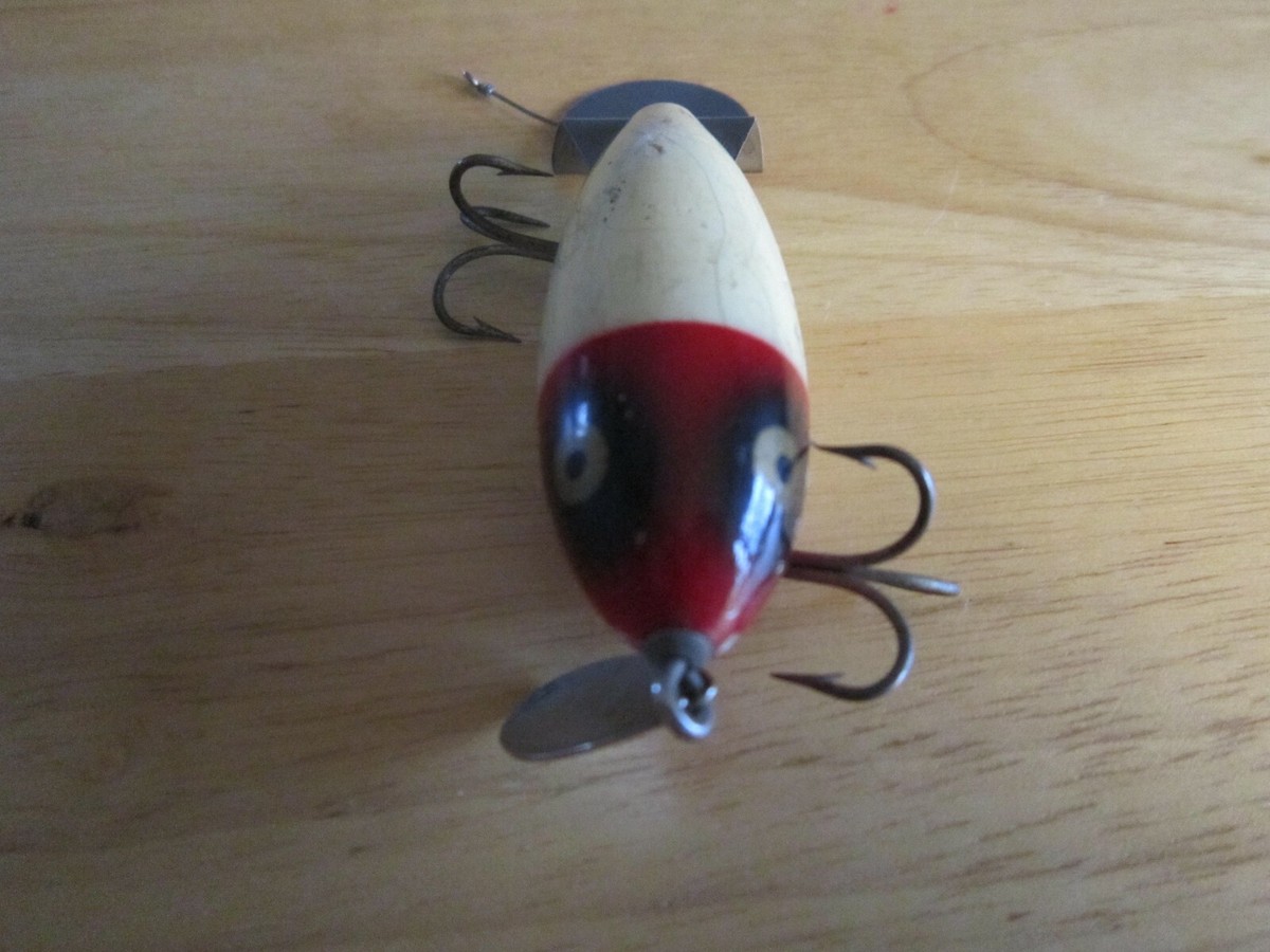 VINTAGE HEDDON GO-DEEPER CRAB WOOD