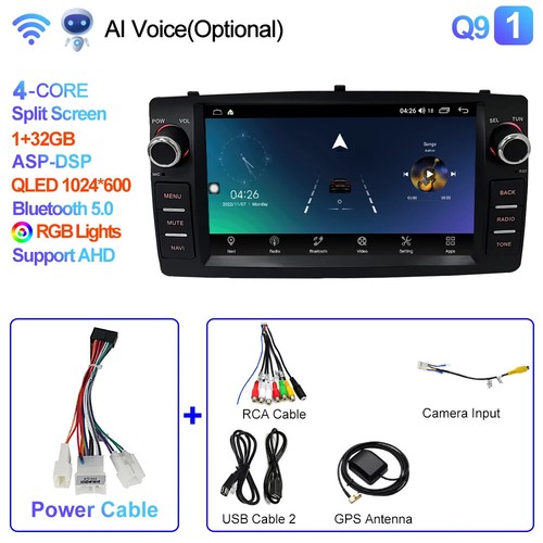 2din Android 12 Wireless CarPlay Android auto Car Radio Multimedia GPS Stereo 4G - Picture 7 of 49
