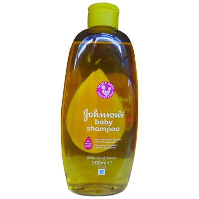 500ml johnson's baby shampoo