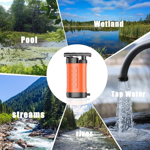 Compact Outdoor Water Filter Pump - Purifies 1500 Liters with 5-Stage Filtration - Picture 9 of 9