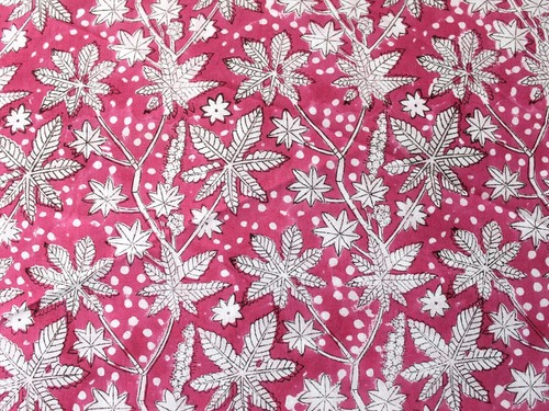 Indian Hand Block Floral Printed Cotton Running Voile Dressmaking Voile Fabric - Picture 44 of 86
