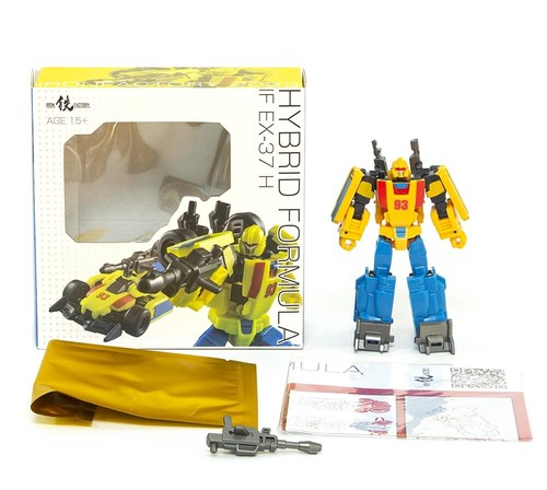 New 3rd Party Transform Robot toy IF EX-37H EX37H Leadfoot Hybrid Formula - Picture 7 of 11