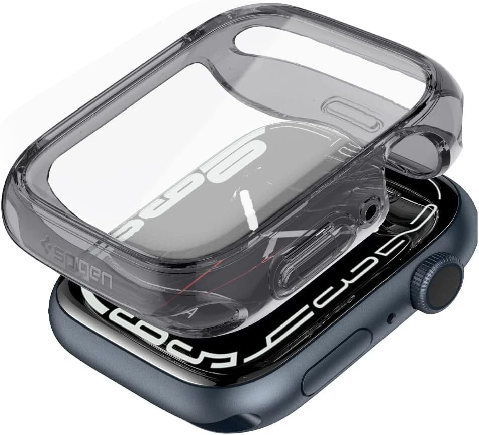 Ultra Hybrid Designed for Apple Watch Case with Full Coverage Screen Protector f