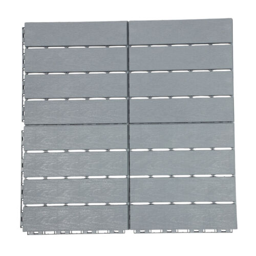 36pcs 12'' Deck Tiles Plastic Interlocking Patio Flooring Pavers Tiles Outdoor - Picture 18 of 21