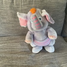 Wuzzles Eleroo Plush Elephant Vintage Hasbro Disney Softies Doll 1984 12 Tall