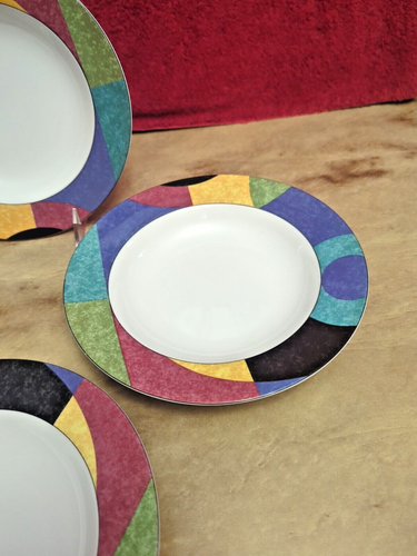 Mikasa California Porcelain Currents Bowls #5101 Set Of 4 Cereal Soup Salad - Picture 4 of 15
