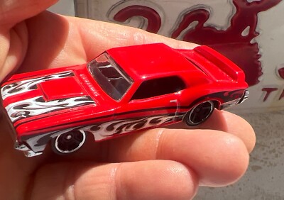 Hot Wheels '69 Mercury Cougar Quecksilber Puma Eliminator Rot Flames, 2008