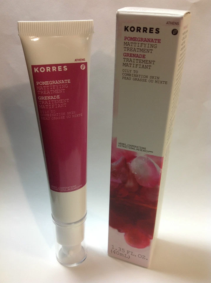 Tratamento Matificante Korres, Romã, 1,35 Onça - Pele Oleosa/Combinada NOVO  - Imagem 2 de 4
