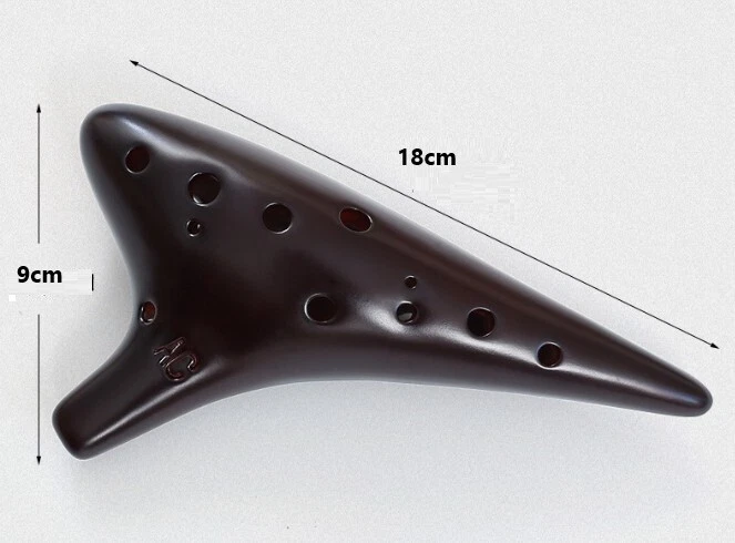 12 Hole C Alto Ocarina From ancient voices China handmade Ocarina instruments AU - image 4 of 4