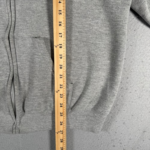Vintage UC Davis Medicine Hoodie Sweatshirt Adult Large Gray Jansport Fleece - Picture 6 of 14