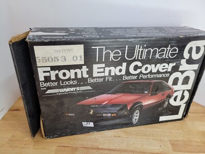55053-01 Volkswagen Scirocco LeBra Front End Cover Protection 82-84 Vintage NOS