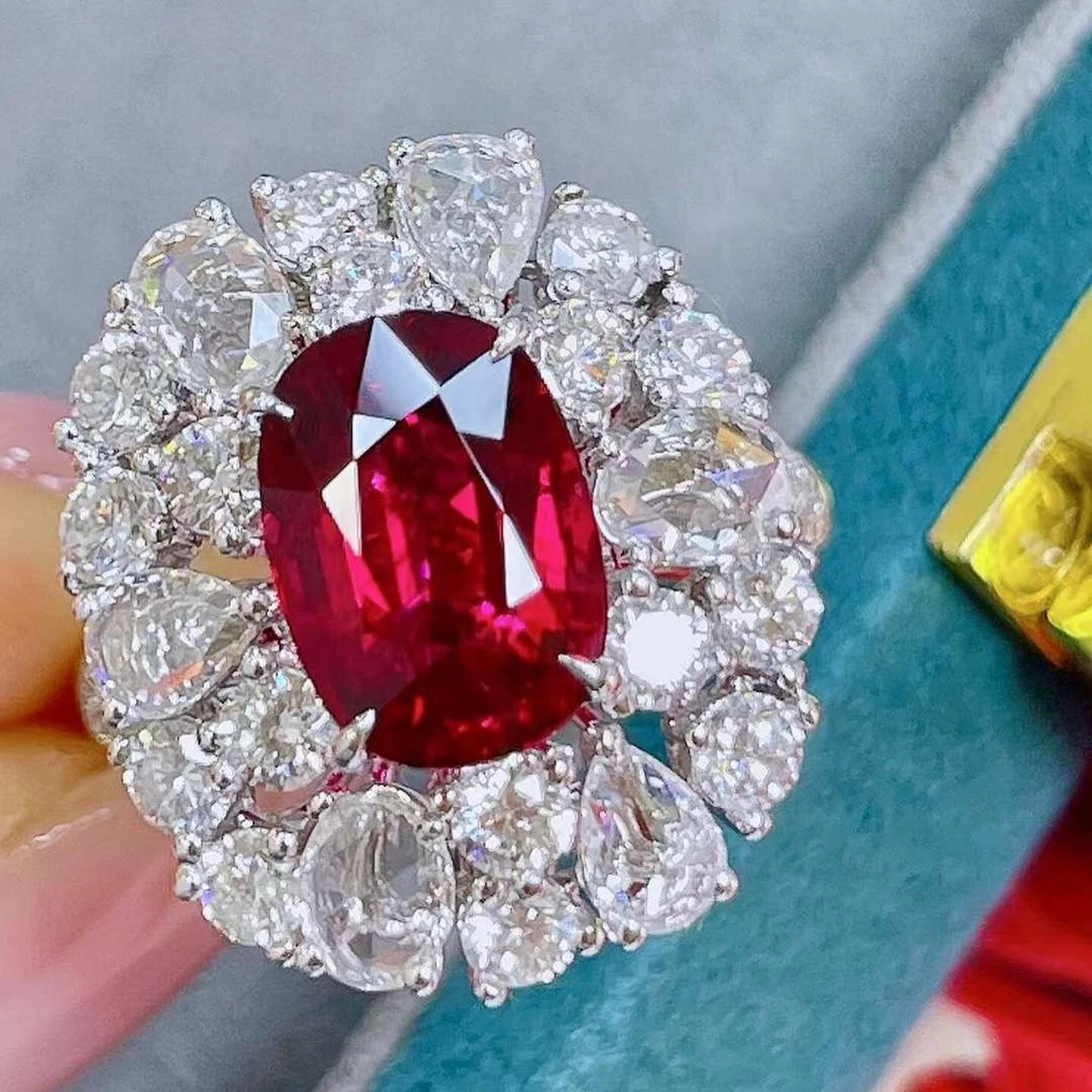 Ruby shop ballerina ring