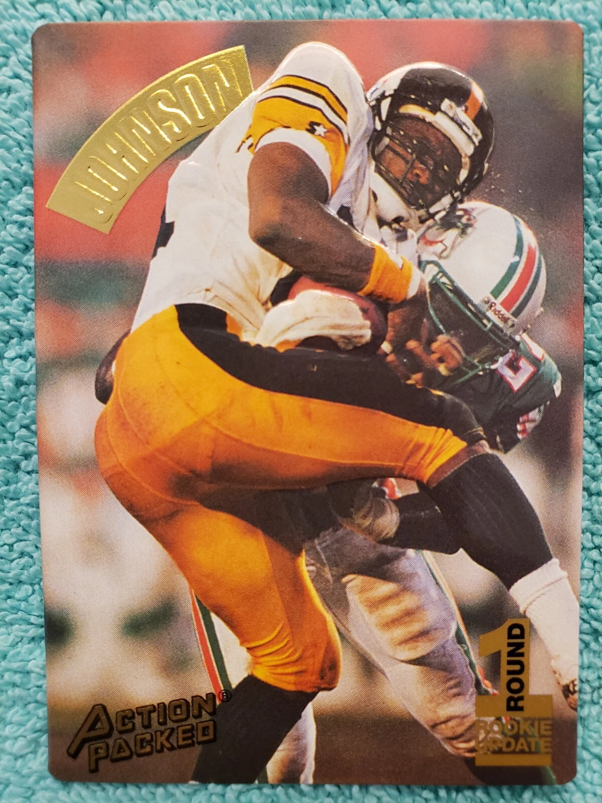 Charles Johnson trading card